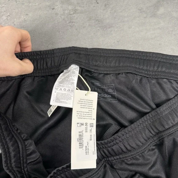 Adidas Pants Mens 2XL XXL Tiro 23 24 League Black White Jogger Soccer Training - Picture 5 of 14